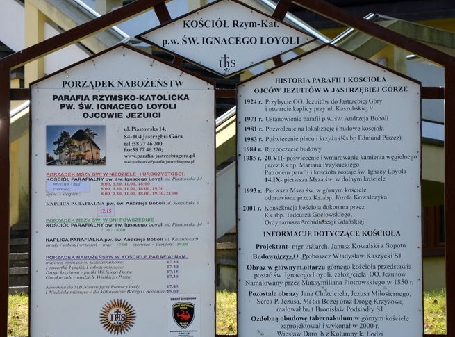 Kości&oacute;ł p.w. św Ignacego Loyoli w Jastrzębiej G&oacute;rze